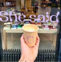 She said