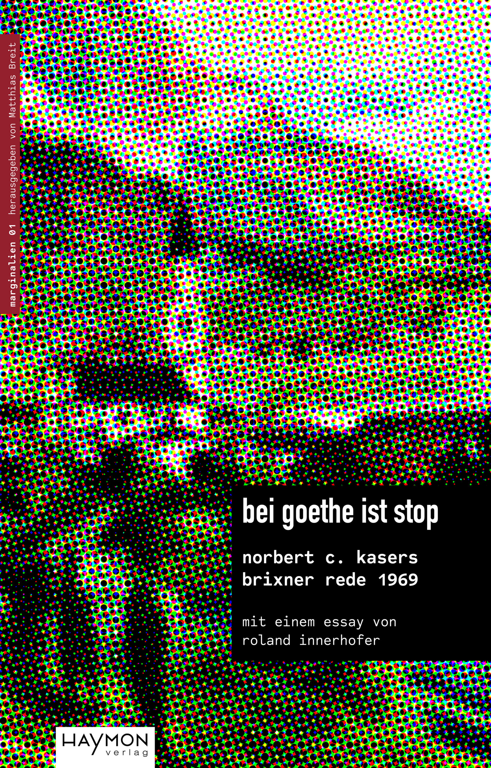 Cover Taschenbuch bei goethe ist stop