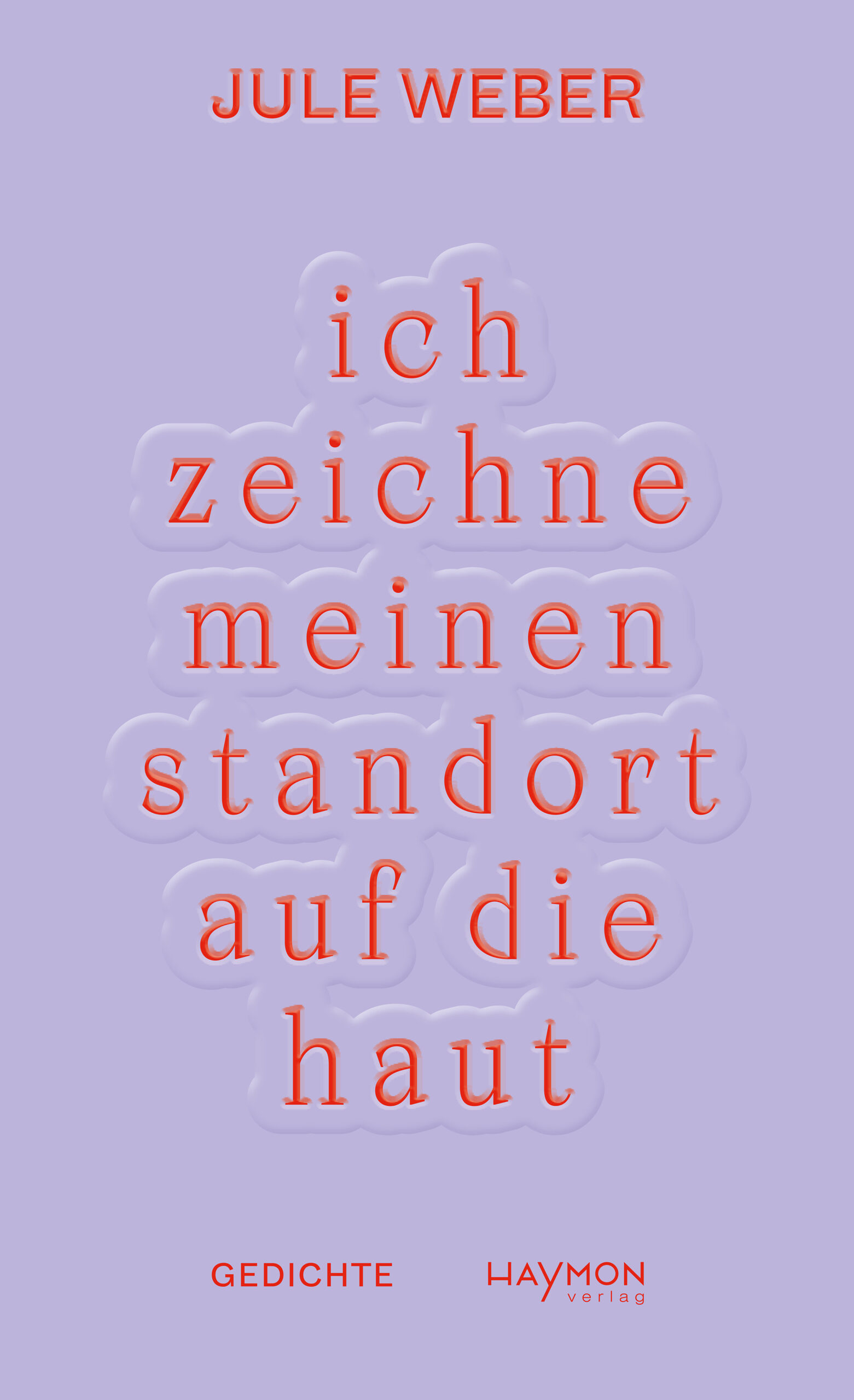Cover Hardcover ich zeichne meinen standort auf die haut