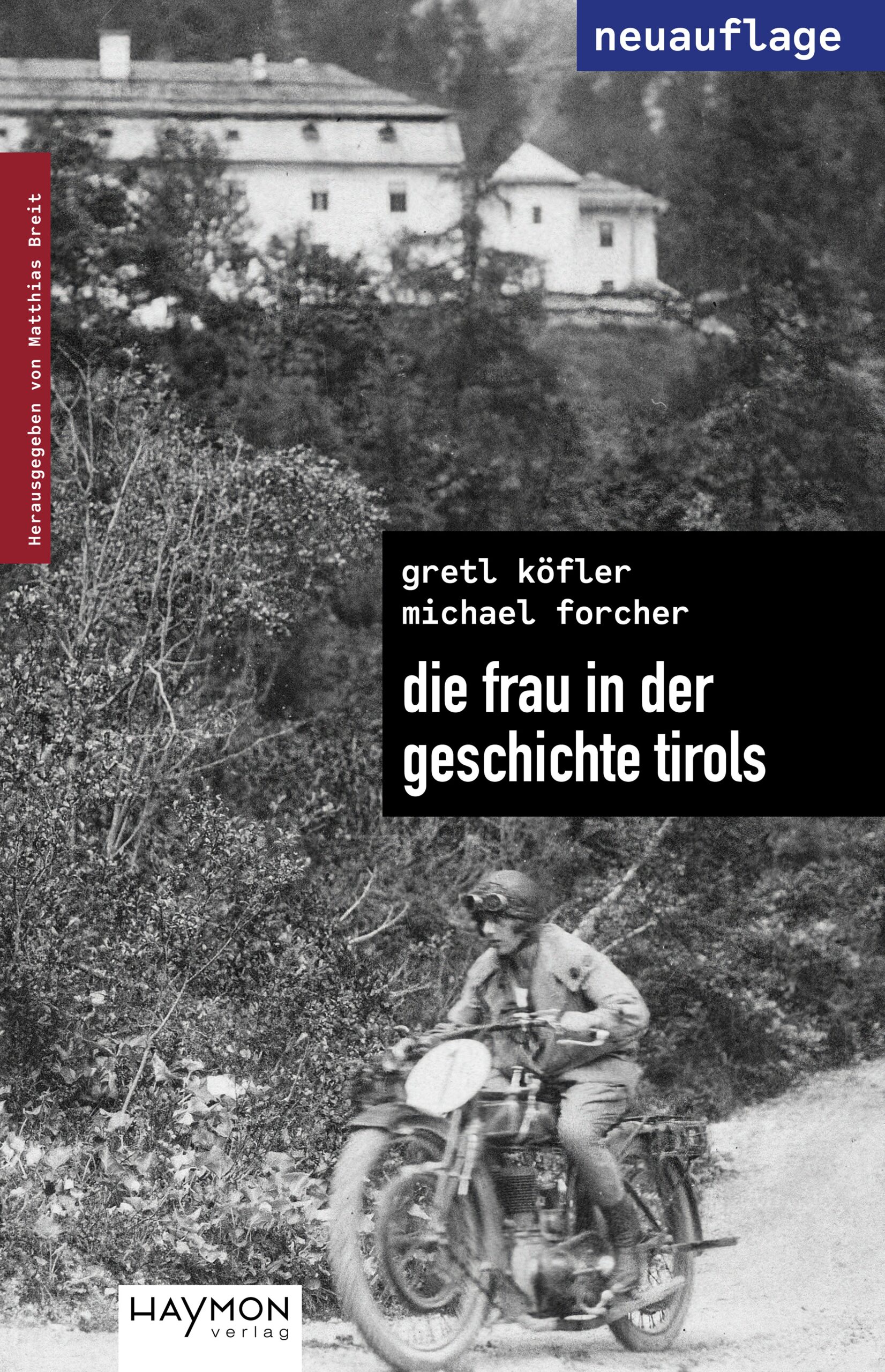 Cover Broschur Die Frau in der Geschichte Tirols